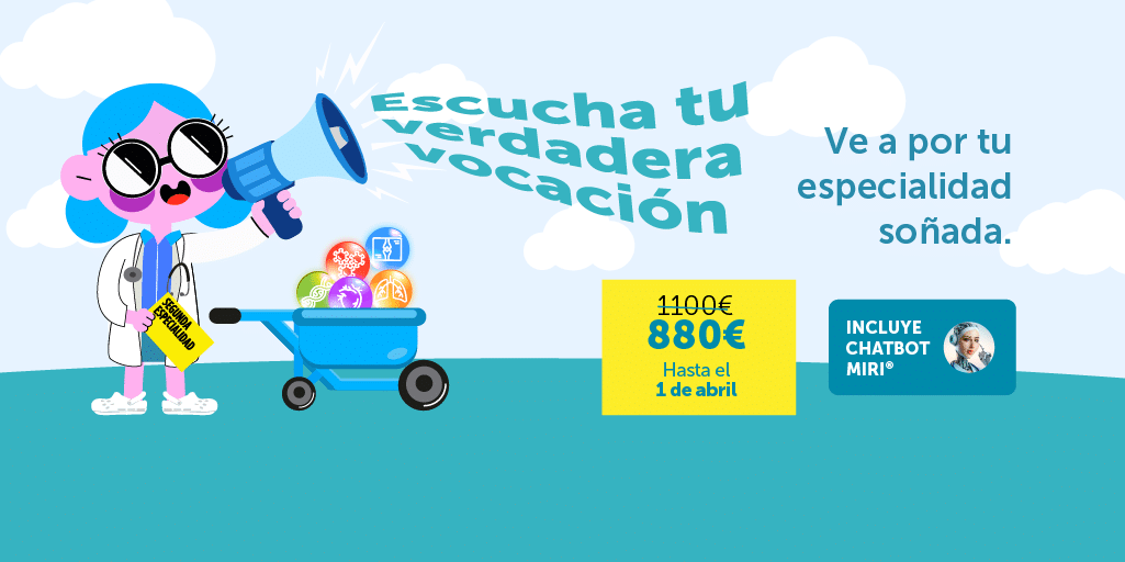 Curso PROMIR segunda especialidad MIR con descuento a 880 euros hasta abril