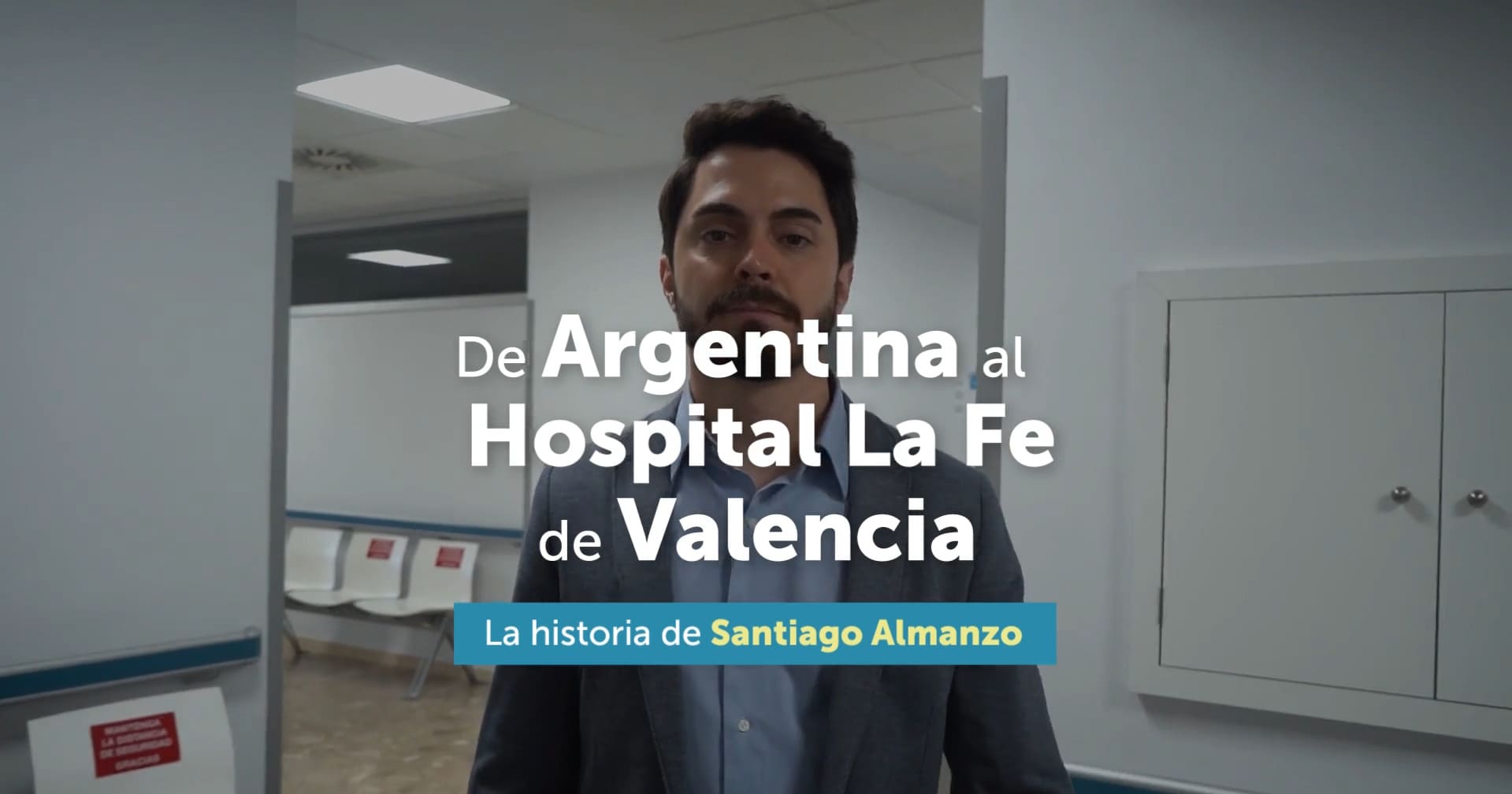 Santiago Almanzo, alumno de PROMIR Internacional y residente de Otorrinolaringología en el Hospital La Fe de Valencia